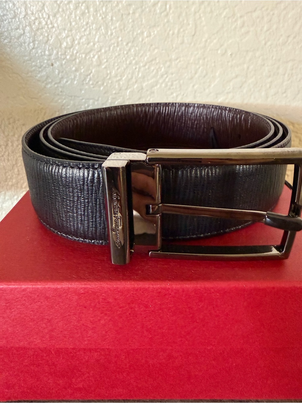 Men’s Reversible Leather Belt